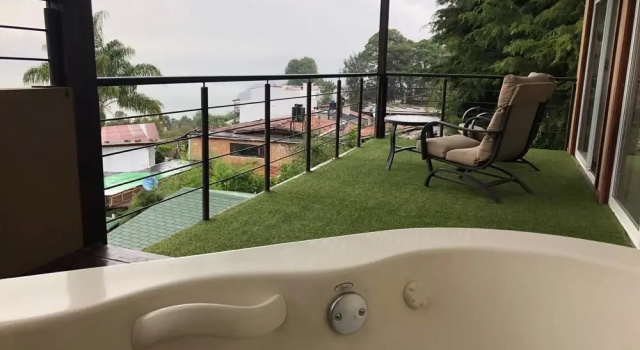 Шале с балконом Cabañas Treje