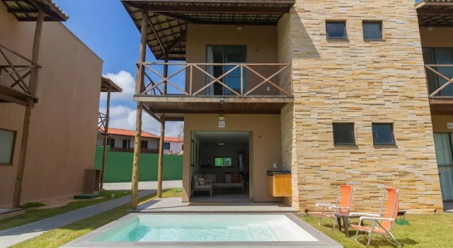 Бунгало Beachfront Duplex #A6 - Aquiraz By Carpediem