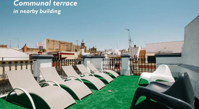 Апартаменты Hostly Rivero 2A Center loft-Fibre-communal terrace-Parking Optional-CLess