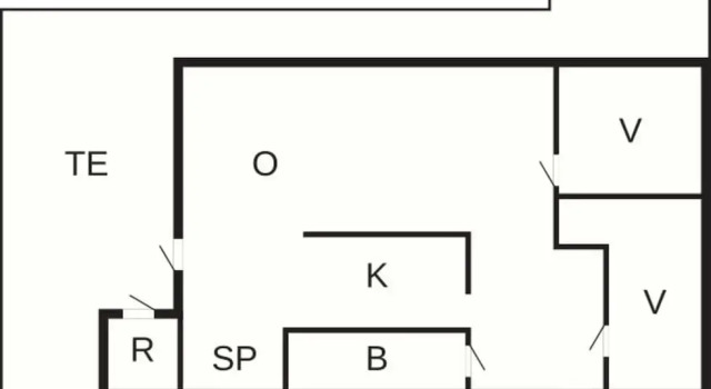 Коттедж 6 Person Holiday Home in Nykobing Sj