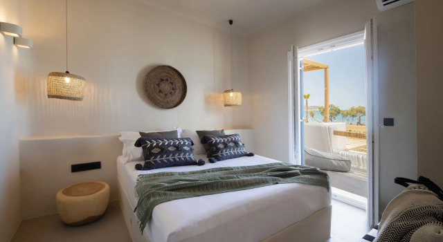 Двухместный номер Standard с видом на море Seesoo Paros Beachfront Luxury Hideaway