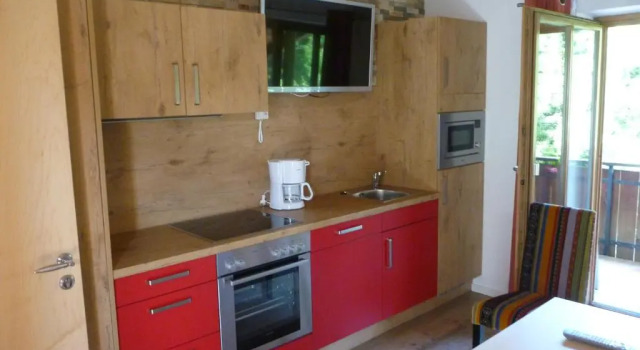 Студия с балконом и с видом на озеро Gästehaus Guggomos "Das Allgäustyle"