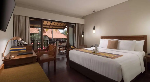 Двухместный номер Deluxe с видом на бассейн Best Western Premier Agung Resort Ubud