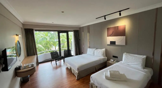 Трёхместный номер Standard с видом на море Tunamaya Beach & Spa Resort- Desaru