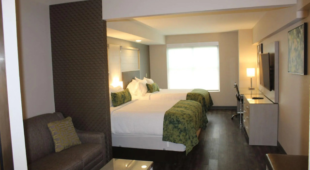 Четырёхместный люкс Отель City Express by Marriott Pooler Savannah Airport