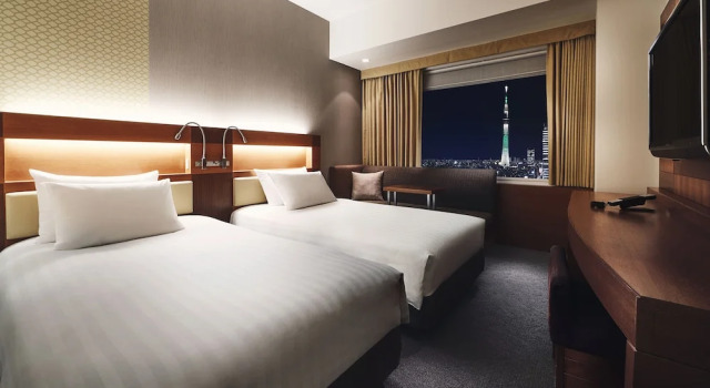 Двухместный номер Premium Tower View Lotte City Hotel Kinshicho