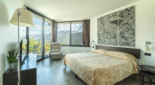 Двухместный номер Deluxe с частичным видом B&B Vista Lago