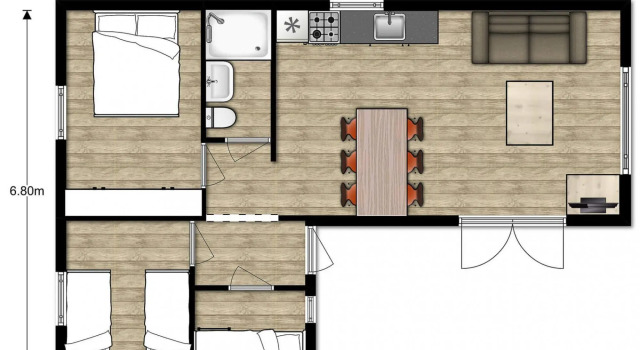 Brand new Chalets at 10 Minutes From the Oosterschelde