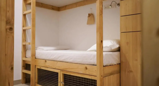 Кровать в общем номере (женский номер) Nap Manor Hostels