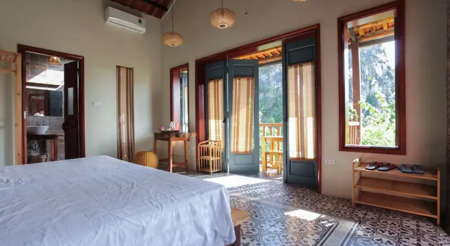 Двухместный номер Superior с видом на горы LittleTamCoc Boutique Villa Ninh Binh