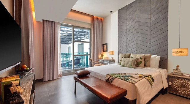 Номер Deluxe с балконом и с видом на бассейн Fortune Park Palampur - Member ITC Hotels Group