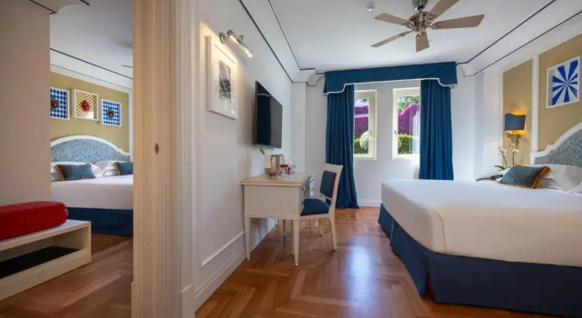 Номер 2 Connecting семейный Superior Grand Hotel San Pietro Taormina - Preferred Hotels & Resorts