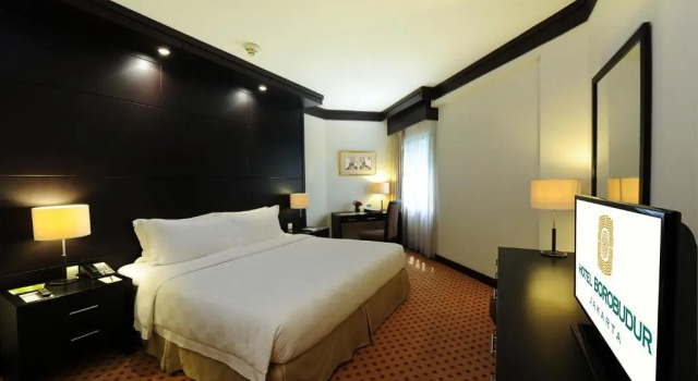 Suite Garden Wing 1 dormitorio Hotel Borobudur Jakarta