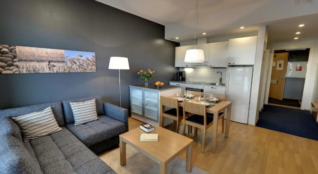 Апартаменты Deluxe Forenom Serviced Apartments Tampere Pyynikki