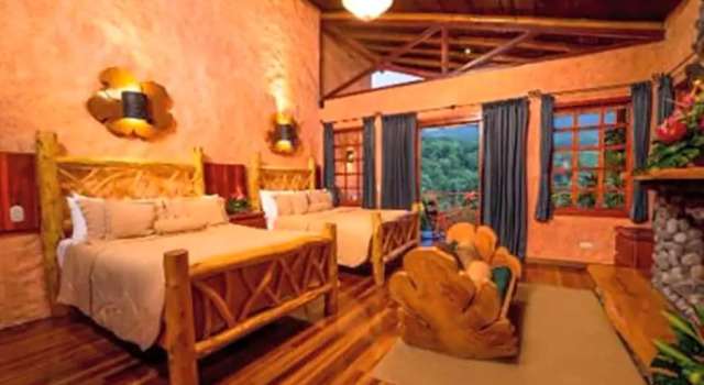 Двухместный номер Deluxe с видом на горы Peace Lodge