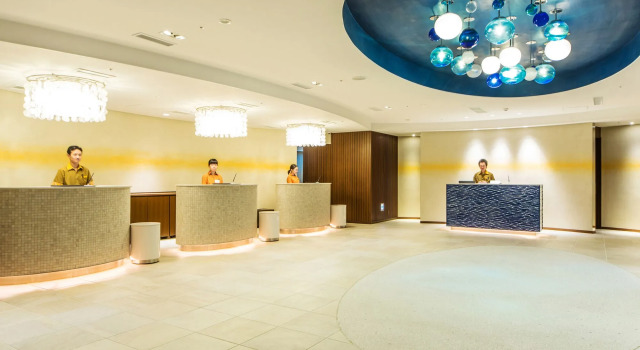 Sunmarina Hotel, Rezervasyon Tatil Köyü Okinawa havuzlu oteller, Tiger Beach yakınında, Yüzme Havuzu