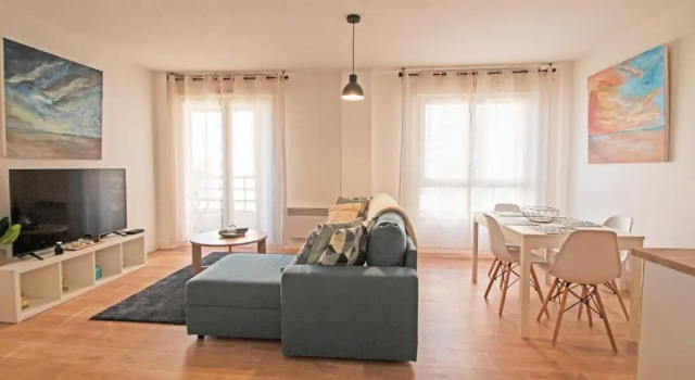 Апартаменты с 2 комнатами Appartement Haut de Gamme, Vue imprenable, Parking Privé