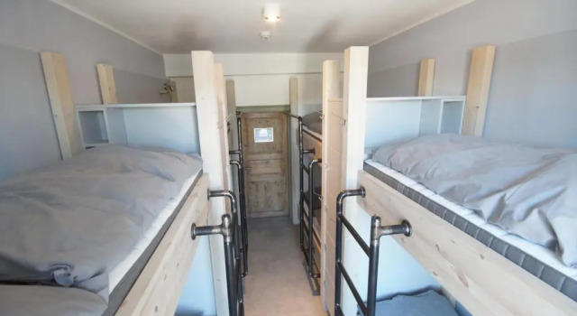 Кровать в общем номере Seemannsheim Hostel Flensburg