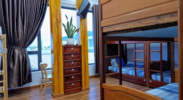Кровать в общем номере Việt Homestay
