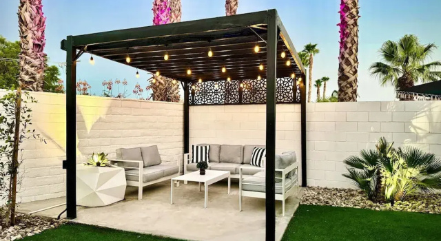 Коттедж Palm Luxe Estate Luxury Desert Retreat With Pool