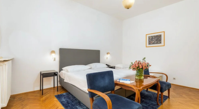 Семейный номер Standard с балконом и с видом на море Brijuni Rooms Karmen
