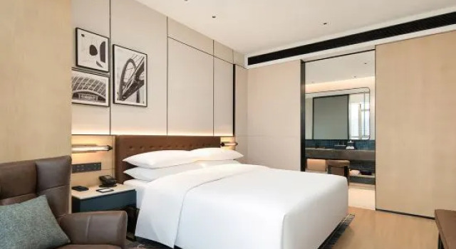 Люкс Premier с красивым видом из окна Four Points by Sheraton Wuhan Optics Valley Convention and Exhibition Center