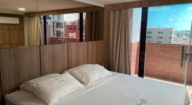 Двухместный номер Deluxe с балконом Anjos Praia Hotel