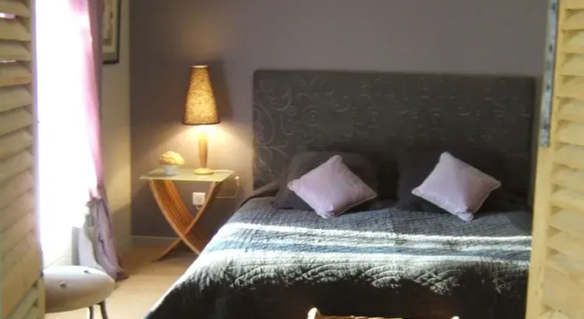 Двухместный люкс Les Chambres dHôtes de la Ferrage