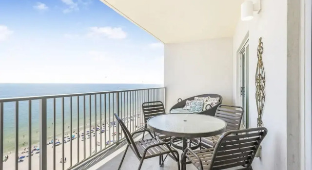 Seawind 1208 Beach Front Zero Entry Pool, Забронировать Апартаменты/квартира Галф-Шорс Alabama Gulf, рядом с Парк аттракционов Waterville USA