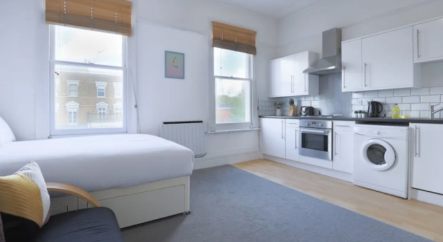 Cosy Studio In West London Fits 2, Забронировать Отель Отели Англии 3 звезды, 3*