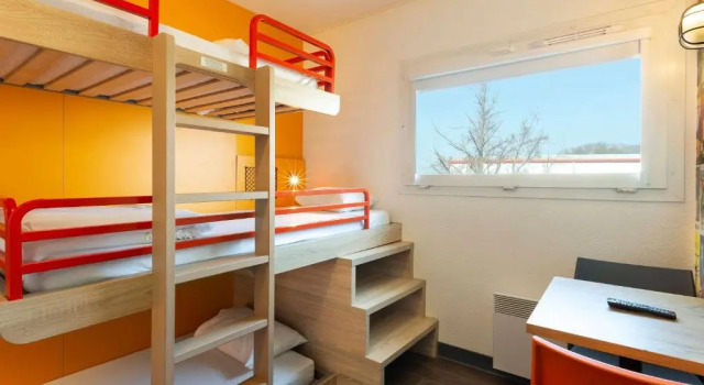 Трёхместный номер Standard hôtel F1 Strasbourg Sud La Vigie