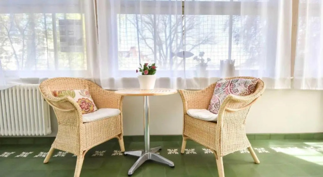 Апартаменты Villa Waldschloss Wohnung 02