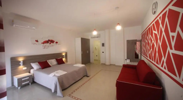 Четырёхместный номер Standard B&B CORSO ROMA Room Suite & Spa