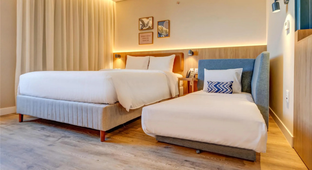 Двухместный номер Standard Hampton By Hilton Caraguatatuba Serramar