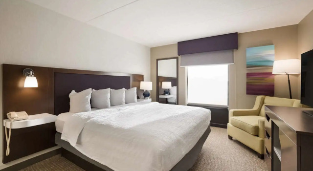 Двухместный люкс c 1 комнатой Hampton Inn McHenry