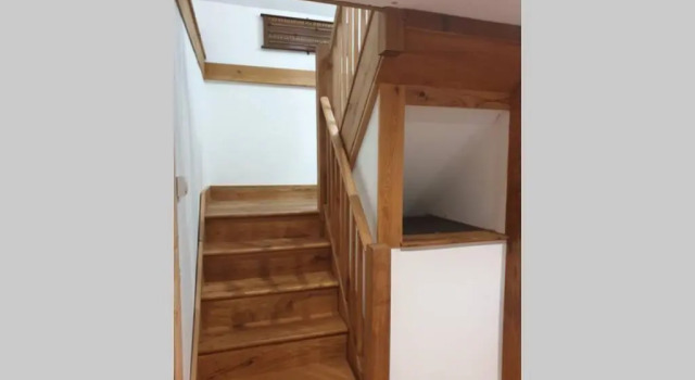 Traditional coach house in rural private estate.