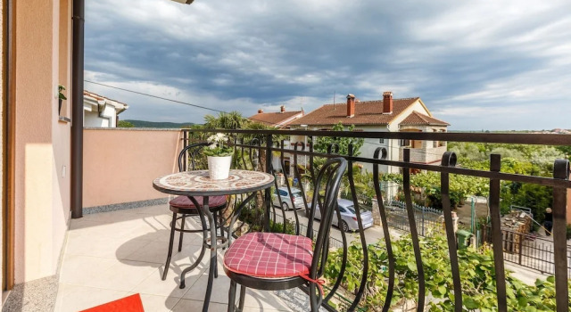 Двухместные апартаменты с балконом Villa Nina Apartments