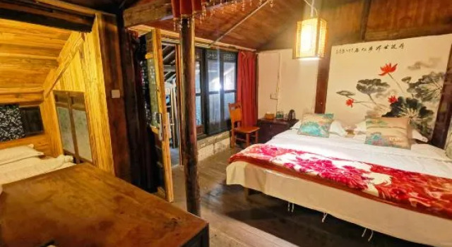 Семейный номер Standard с красивым видом из окна Huangshan old street courtyard