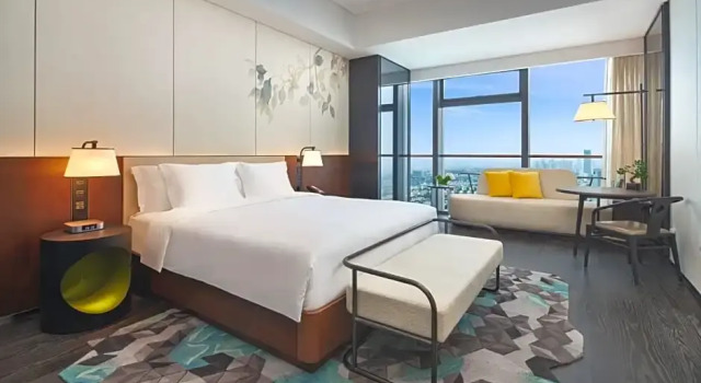 Номер Deluxe Hotel Indigo Suzhou Grand Canal by IHG
