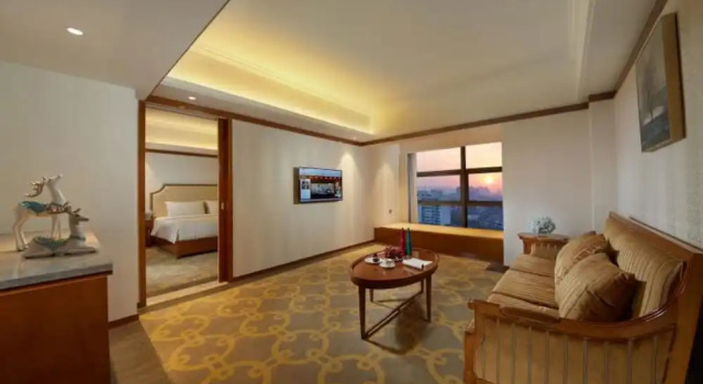 Двухместный люкс Deluxe Shuguang The Hotel V Zhenjiang Jingkou