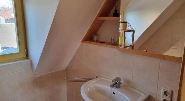 Апартаменты с балконом Ferienwohnung Zum Böhmischen Bürgergarten