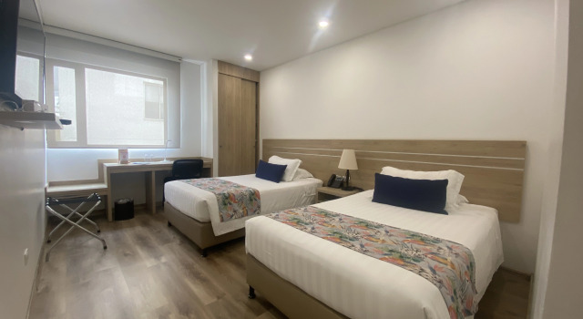 Двухместный номер Standard EcoHub Hotel Medellin
