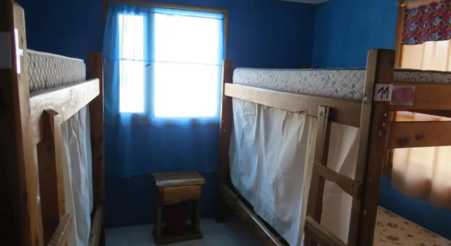 Кровать в общем номере Ankatu Hostel