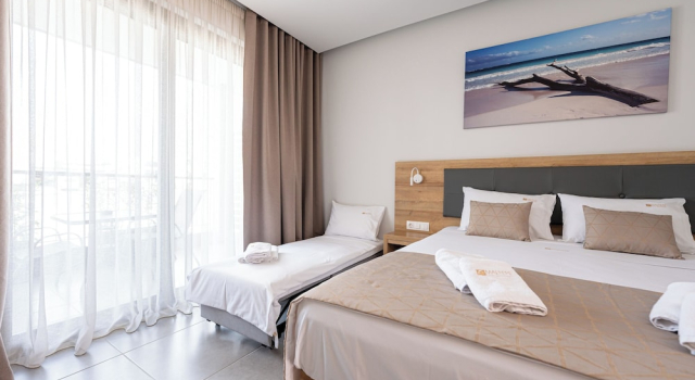 Двухместный номер Standard с балконом и с видом на город Maltepe Luxury Accommodation By Travelpro Services