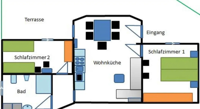 Апартаменты Ferienwohnung Dunja