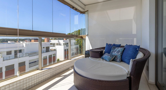Apartamento com Vista Mar em Condomínio de Luxo, Забронировать Апартаменты/квартира Апартаменты Бомбиньяс, рядом с Пляж Canto Grande, Апартаменты/квартира