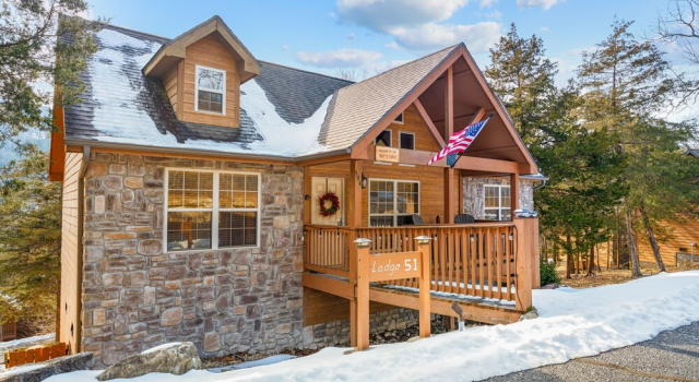Номер Standard Sbl51 The Hunt Cabin At Stonebridge 2 Bedroom Cabin