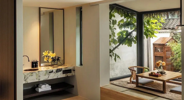 Номер Deluxe Beijing Nanshan Yanyu Song Hot Spring Holiday Homestay