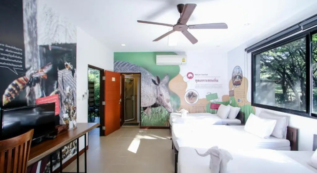 Четырёхместный номер Standard Rain Tree Khao Yai Hotel