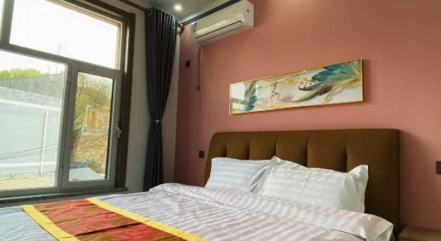 Двухместный люкс Deluxe c 1 комнатой Shuiyun Homestay (Taihang Water Town)